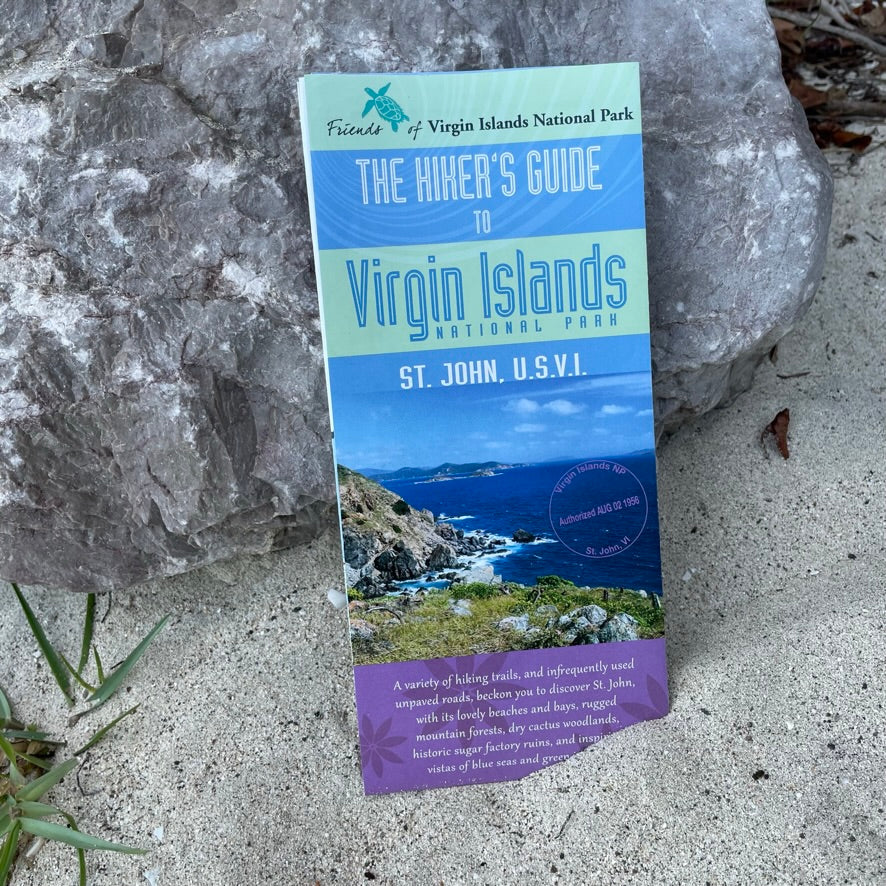 Hiker's Guide to the Virgin Islands National Park Map