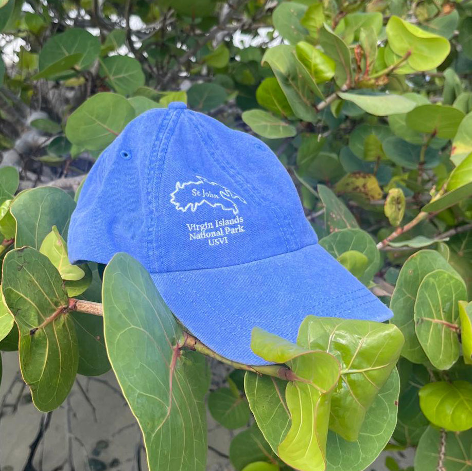 STJ Map Embroidered Caps