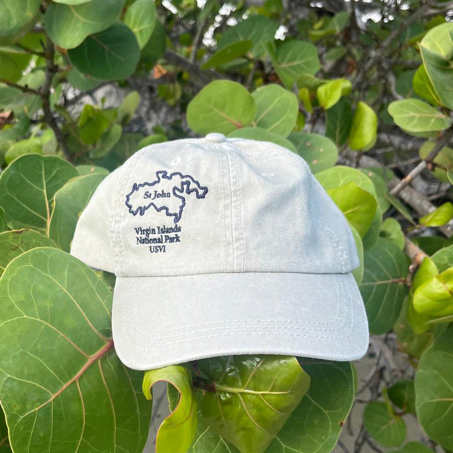 STJ Map Embroidered Caps