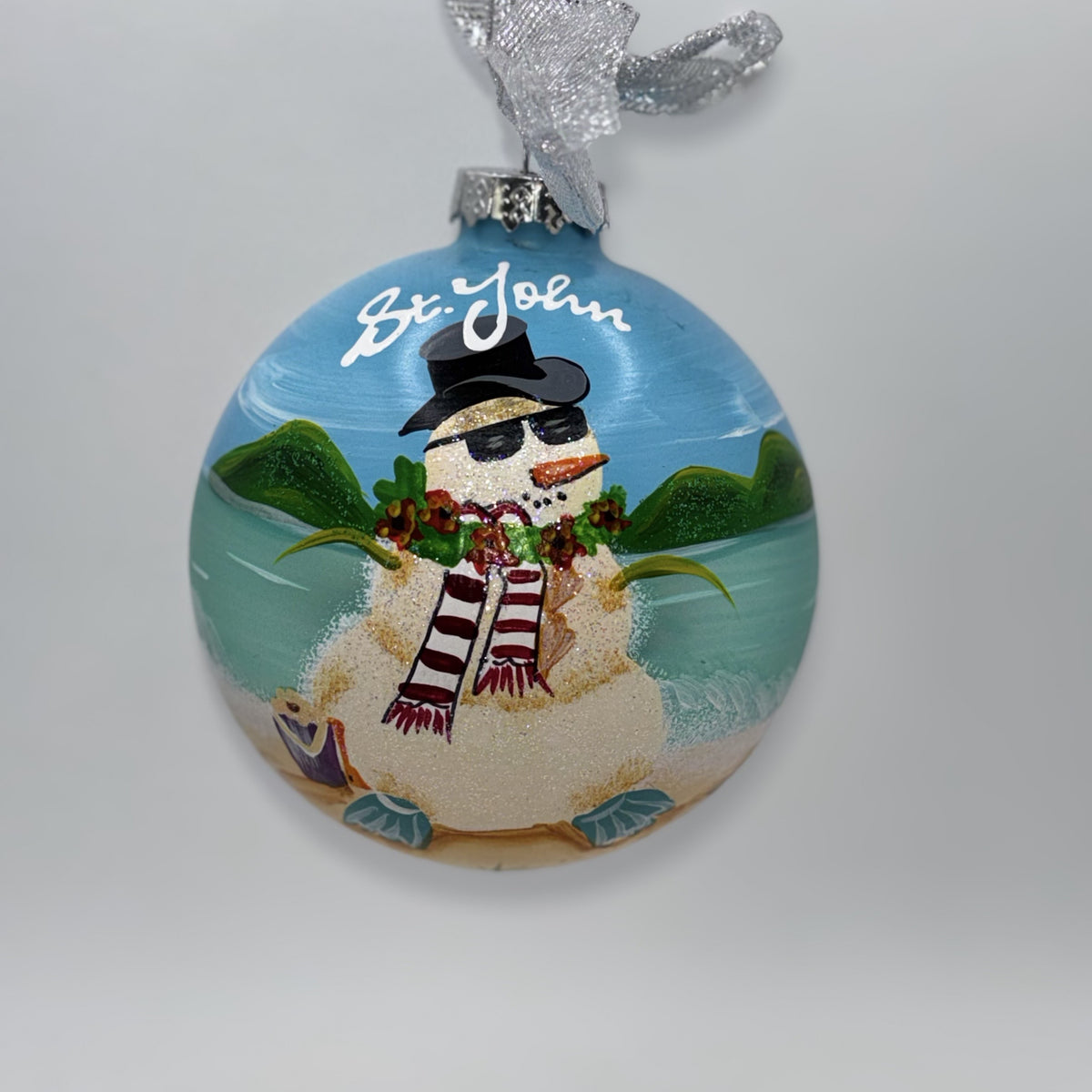 Hand Painted Glass Ornaments