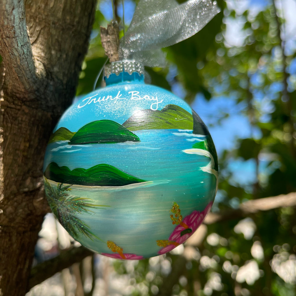 Hand Painted Glass Ornaments