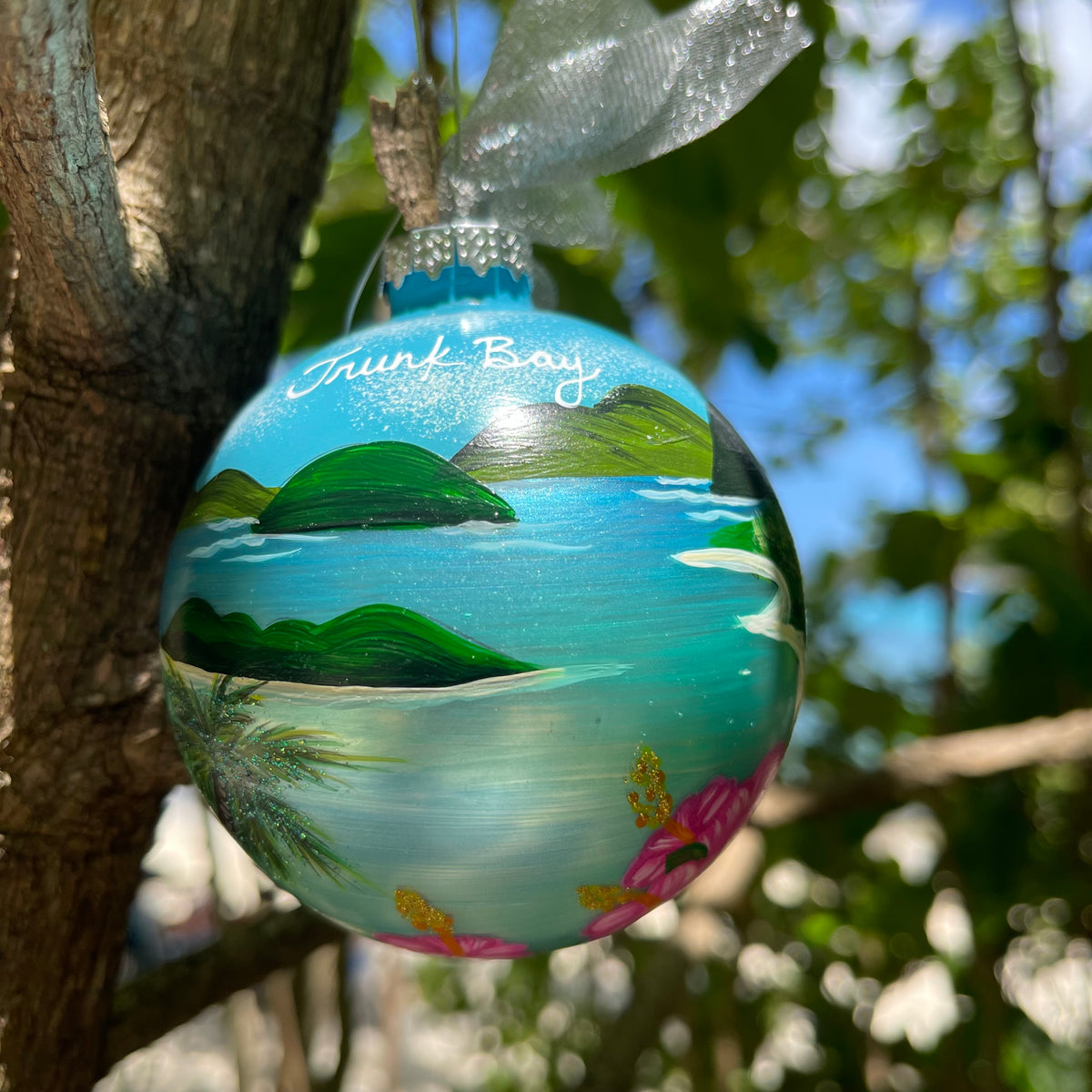 Hand Painted Glass Ornaments